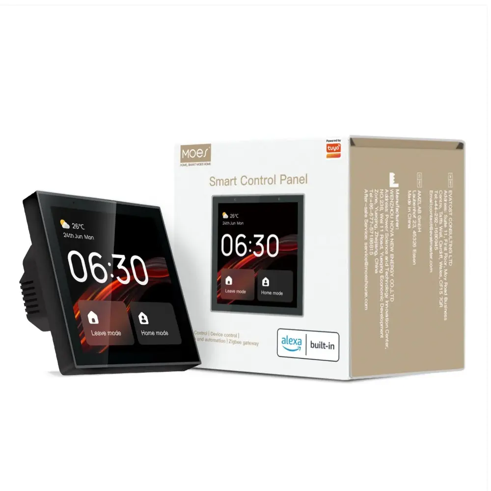 Tuya WiFi Smart Touch Control Panel – Alexa & ZigBee Hub